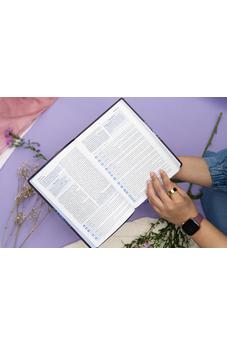 Image of Biblia RVR 1960 del Pescador Mujer Virtuosa Floral Símil piel