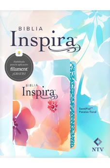 Image of Biblia NTV Inspira con Filament Símil Piel Paraíso Floral