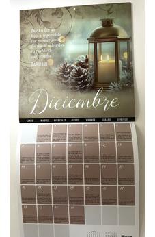 Image of Calendario Vintage 2026 Banco en Otoño