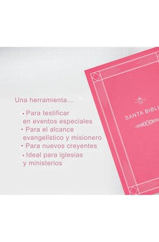 Image of Biblia RVR 1960 Económica Rosa Rústica