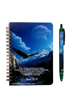 Image of Pack Libreta Anillas con Bolígrafo. Nuevas Fuerzas