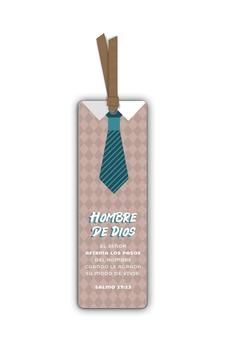 Image of Marcador de Libro con Ribbon Hombre de Dios