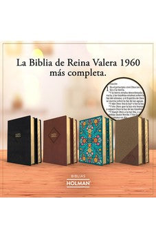 Biblia RVR 1960 Tamaño Manual Símil Piel Café con Índice