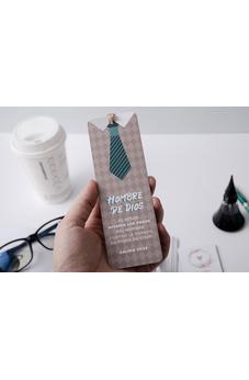 Image of Marcador de Libro con Ribbon Hombre de Dios