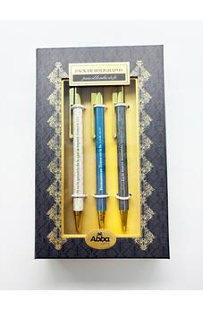 Image of Pack 3 Bolígrafos de Lujo Hombre de Fe