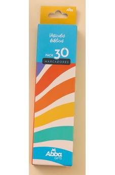 Image of Pack 30 marcadores de libro en caja de cartón. Plan de salvación.