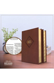 Image of Biblia RVR 1960 Tamaño Manual Símil Piel Café con Índice