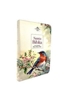 Biblia RVR 1960 Letra Grande Tamaño Manual Símil Piel Supreme Pájaro Vintage