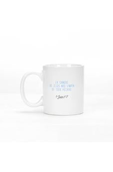 Image of Taza 12 OZ Colección Comparte Jesús te Limpie