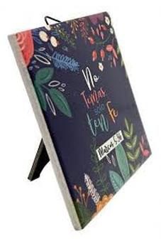 Image of Plaqué Cerámico de Sobremesa: No Temas