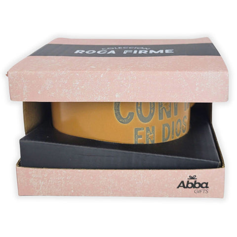 Image of Taza 14 OZ Roca Firme. Confía en Dios