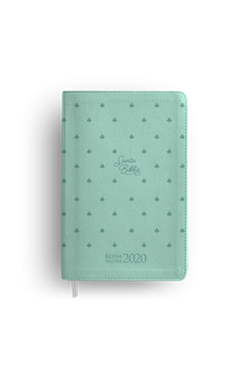 Biblia RVR 2020 Ultrafina Turquesa Símil Piel