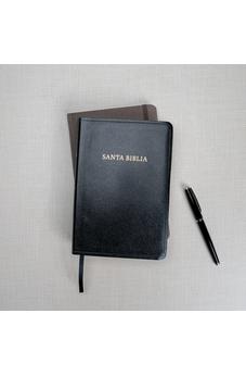 Image of Biblia RVR 1960 Letra Gigante Negro Símil Piel