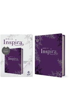 Image of Biblia NTV Inspira con Filament Tapa Dura de Símil Piel Lavanda