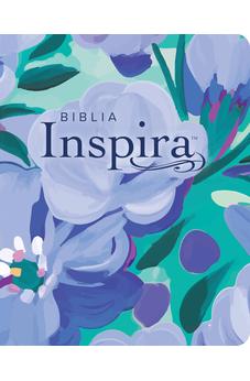 Image of Biblia NTV Inspira Letra Grande con Filament Símil Piel Ramo azul