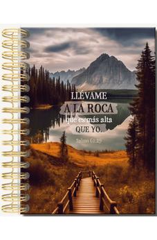 Image of Libreta de Anillas con Elásico Llévame a la Roca