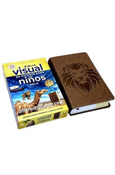 Image of Biblia NBLA de Estudio para Niños Café Símil Piel
