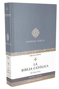 Image of BIBLIA CATÓLICA DE APUNTES TAPA DURA AZUL