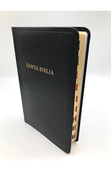 Image of Biblia RVR 1960 Letra Súper Gigante Símil Piel Negro con Índice