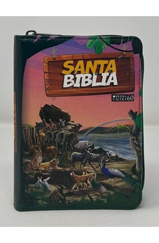 Biblia RVR 1960 para Niños Vinilo con Cierre