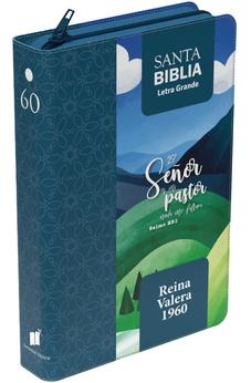 Biblia RVR 1960 Letra Grande Tamaño Manual Salmo 23:1 con Cierre e Índice