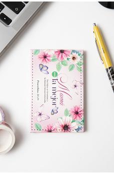 Image of Espejito Compacto de Cuero Mamá