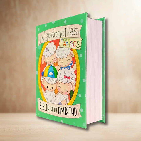 Image of Biblia RVR 1960 de la Amistad: Algodoncitas y sus Amigos