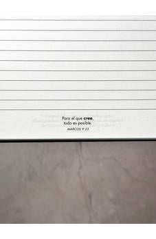 Image of Libreta de Anillas con Elásico Para el que Cree