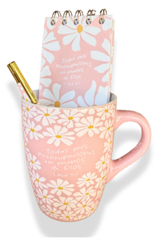 Image of Taza Notepad Set - En Manos de Dios