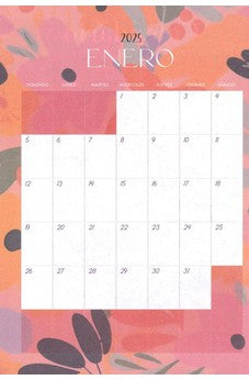 Image of 2025 Agenda: Mujer: Acuarela Jardín