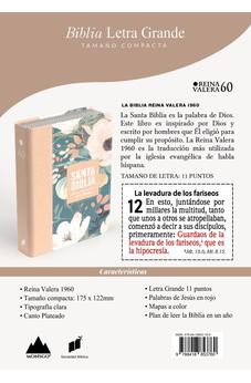 Image of Biblia RVR 1960 Compacta Letra Grande 11 puntos Símil Piel Crema