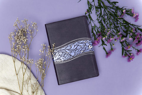 Image of Biblia RVR 1960 del Pescador Mujer Virtuosa Floral Símil Piel con Índice