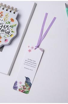 Image of Marcador de Libro con Ribbon Si Dios está de Nuestra Parte