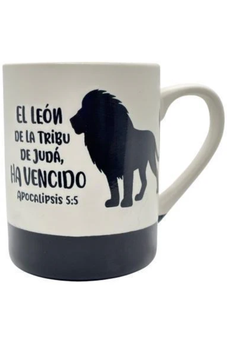 Image of Taza 17 OZ Colección Gracia sobre Gracia. El león de Judá