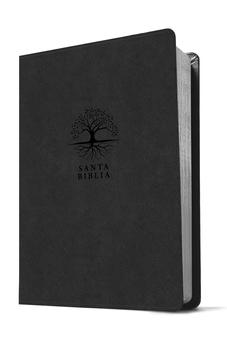 Image of Biblia RVR 1960 de Estudio del Diario Vivir Letra Grande Símil Piel Carbón Letra Roja