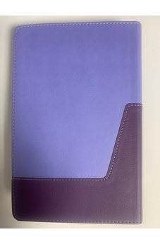 Image of Biblia RVR 1960 Letra Grande Tamaño Manual Duotono Lila