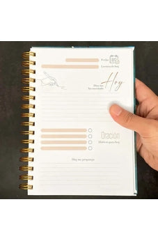 Image of Libreta Elegancia Azul