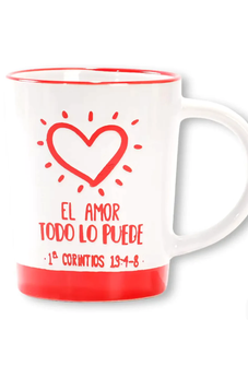 Image of Taza 15 Oz Colección Elegante el Amor Todo Lo Puede
