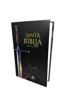 Image of Biblia RVR 1960 Letra Grande 12.5 puntos Tamaño Manual Tapa Flex Espada
