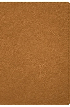 Biblia RVR 1960 Deluxe Piel Genuina Caramelo