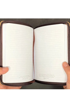 Image of Libreta Imitación Piel Marrón con Cierre: Nuevas Fuerzas