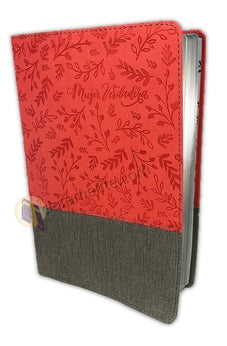 Image of Biblia RVR 1960 Devocional Mujer Verdadera Duotono Coral