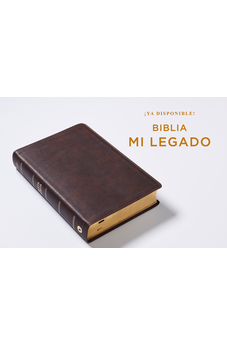 Image of Biblia RVR 1960 Mi Legado Piel Café una Columna Interior a Dos Colores