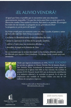 Image of Fuiste Creado para un Momento Como Este