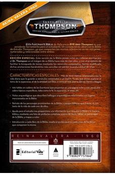 Biblia RVR 1960 de Estudio Thompson Estudiante Tapa Dura