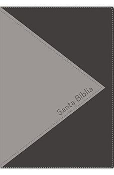 Image of Biblia RVR 1960 de Estudio Thompson Piel Duotono Gris
