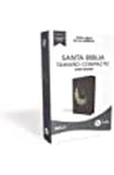 Image of Biblia NBLA Ultrafina Tamaño Compacto Piel Azul Grisáceo con Cierre Palabras de Jesús en Rojo