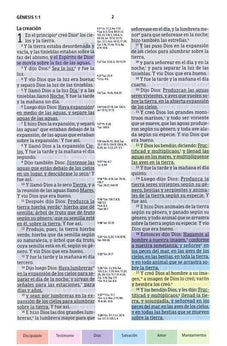 Image of Biblia RVR 1960 de Estudio Arco Iris Símil Piel Morado Multicolor