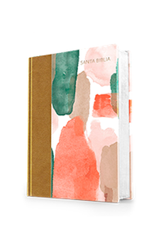 Image of Biblia RVR 1960 Letra Grande Tamaño Manual Multicolor Símil Piel