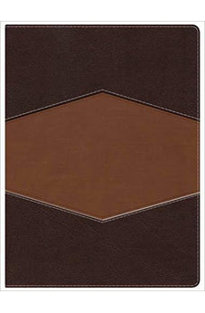Image of Biblia RVR 1960 de Estudio Holman Chocolate Terracota Símil Piel con Índice